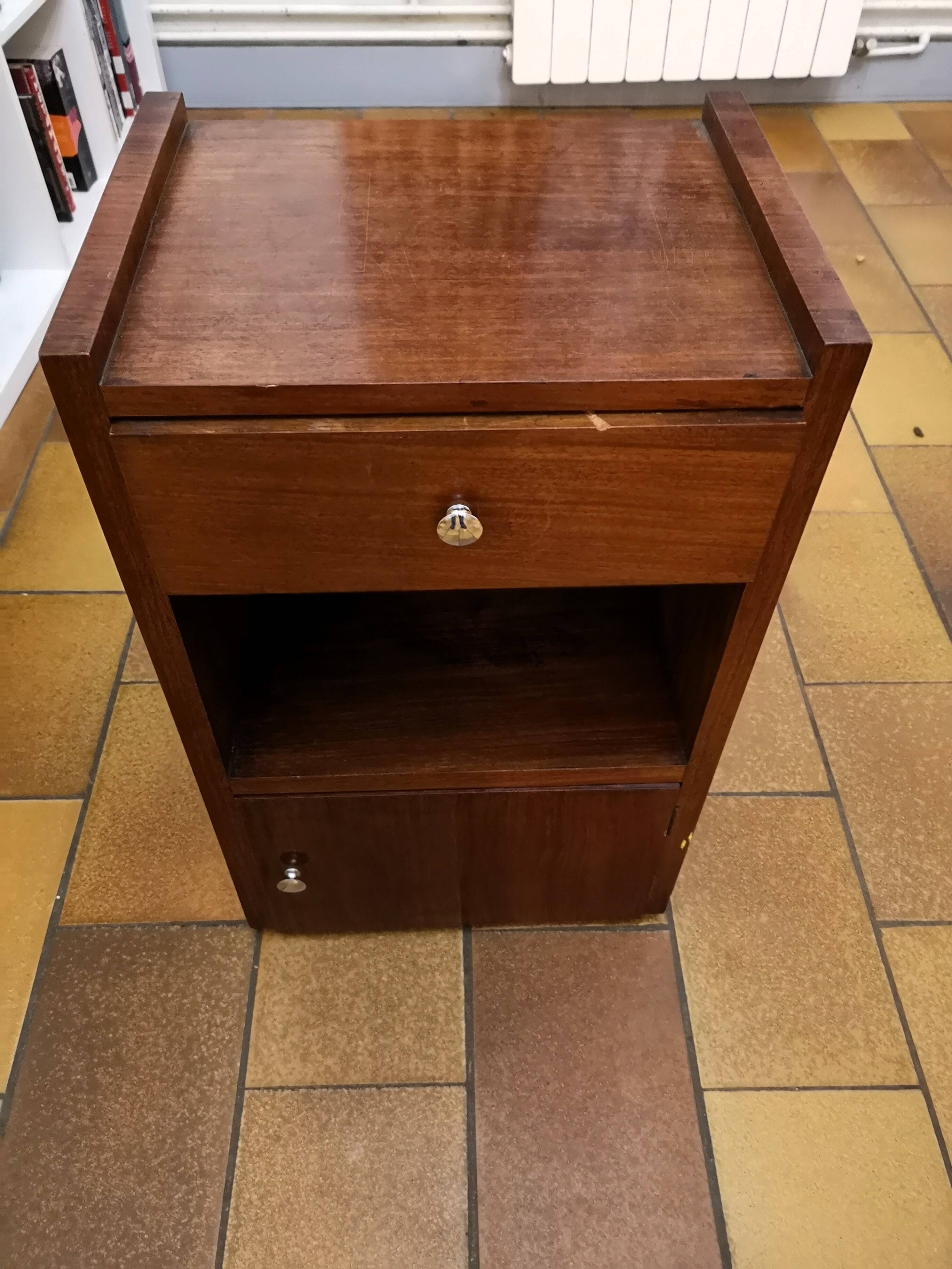 Vintage bedside table
