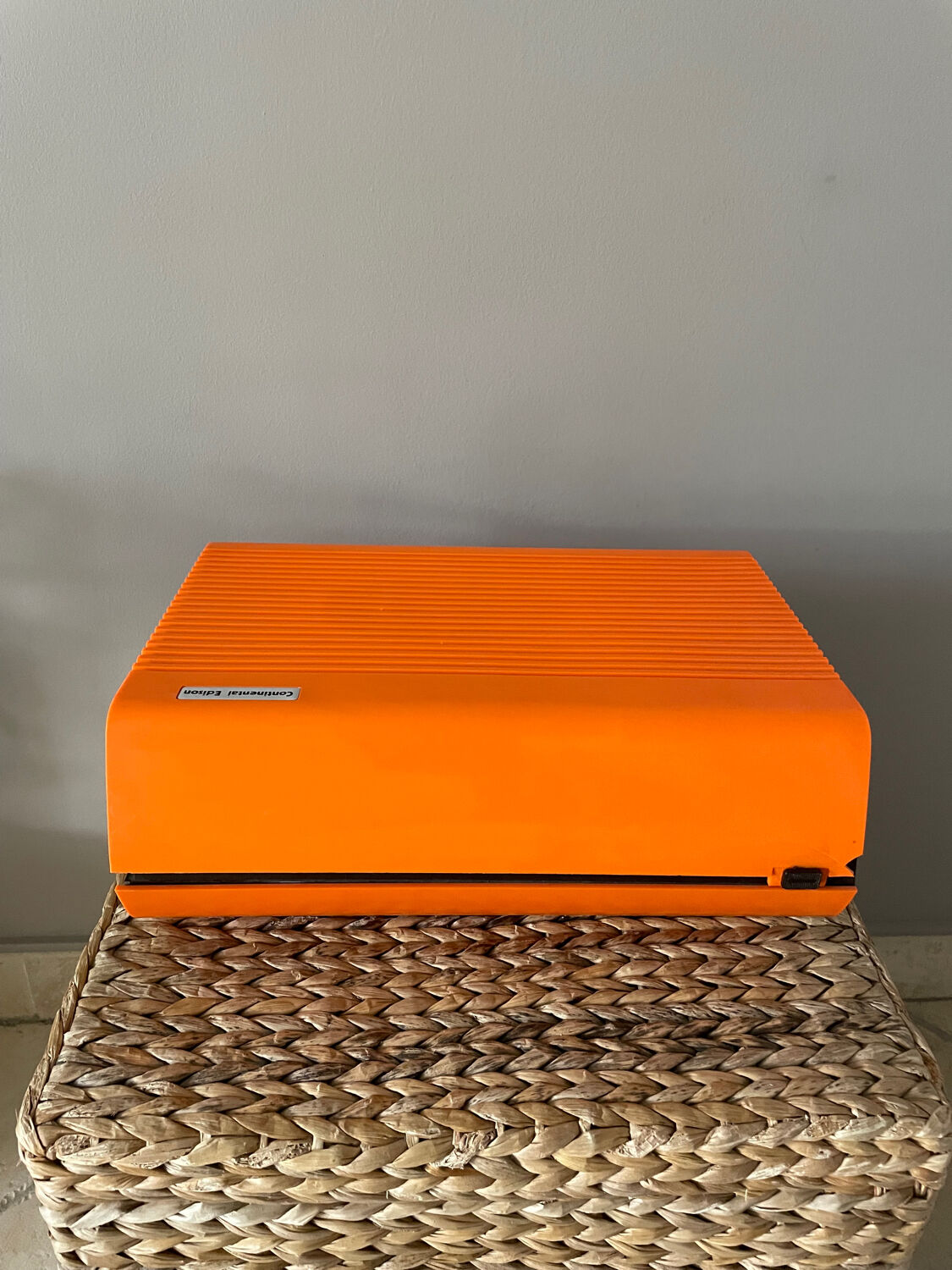 Edison continental record player