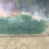 Landscape signed Bellanger