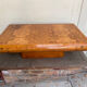 Table basse vintage orme