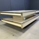 Vintage coffee table by Willy Rizzo for Mario Sabot, 1970s
