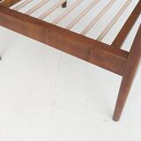 Mid-Century Wilhelm Knoll Cherry Wood Armchairs, Germany, 1960s