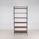 Freestanding vintage bookshelf designed by Olof Pira for Planmöbel, 1960s