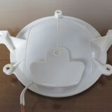 Wall lamp or ceiling lamp industrial window brand "block" France 60s 70s