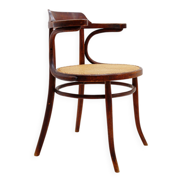 Chaise ou fauteuil en bois courbé style Thonet - années 1950
