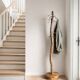 Sculptural coat rack - Oak wood coat rack