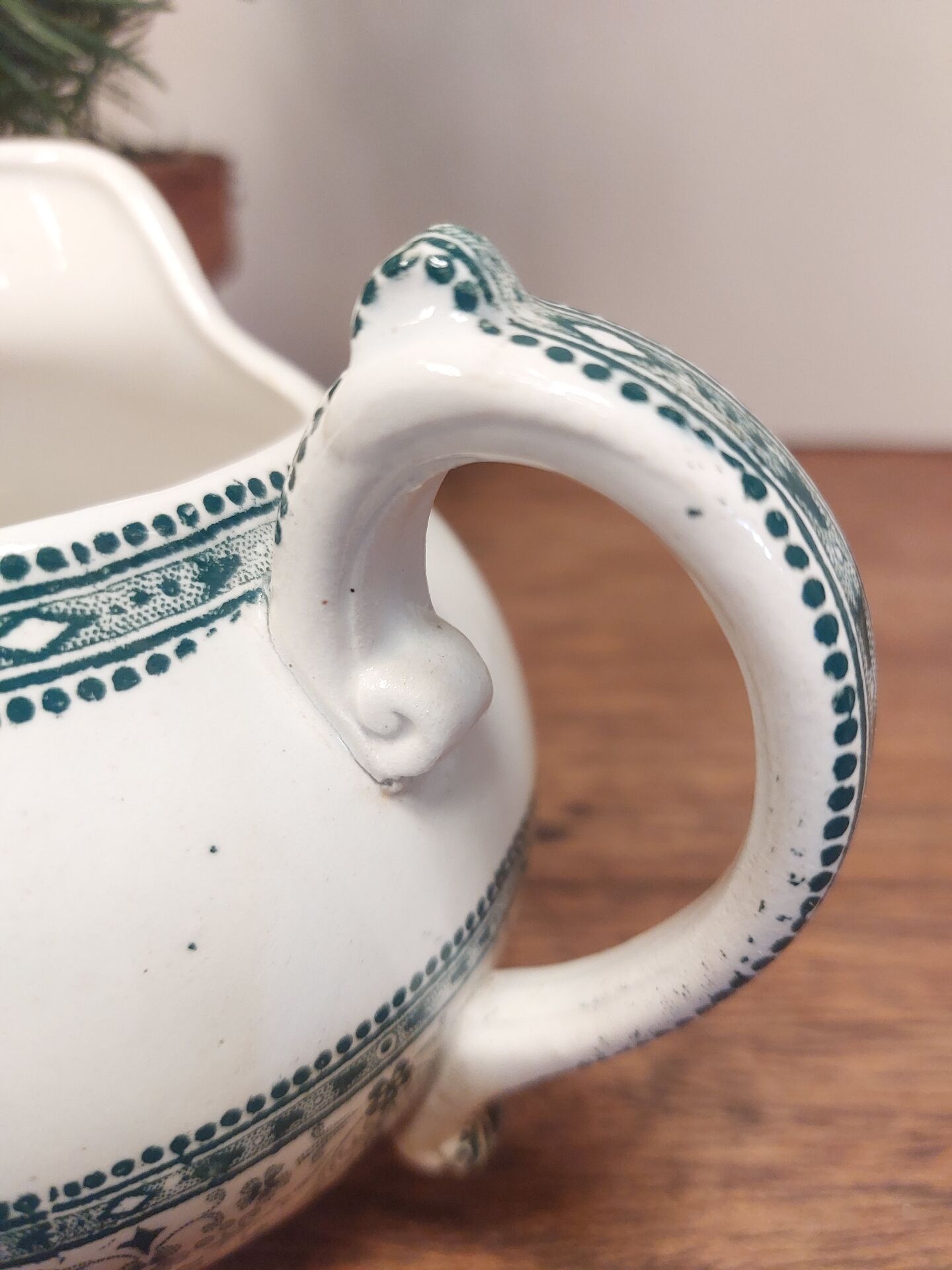 Old milk jug Moulin des Loups and Hamage