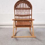 Rocking-chair rattan