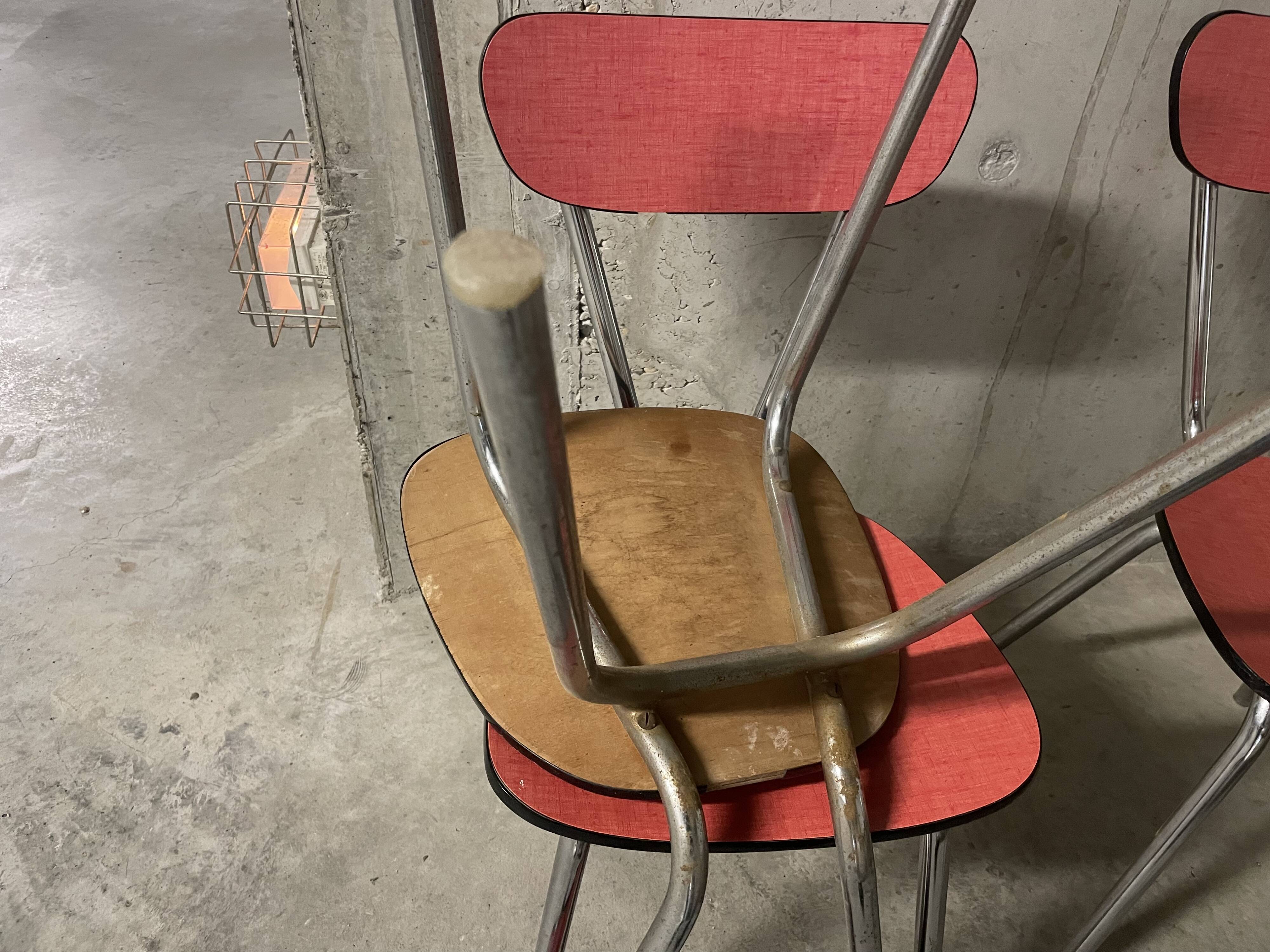 1960s formica chairs