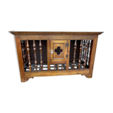 19th century Provençal walnut panetière