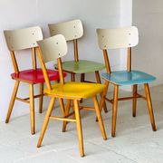 Chaises de salle à manger de Ton, années 1950.