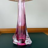 Val Saint Lambert violet lamp