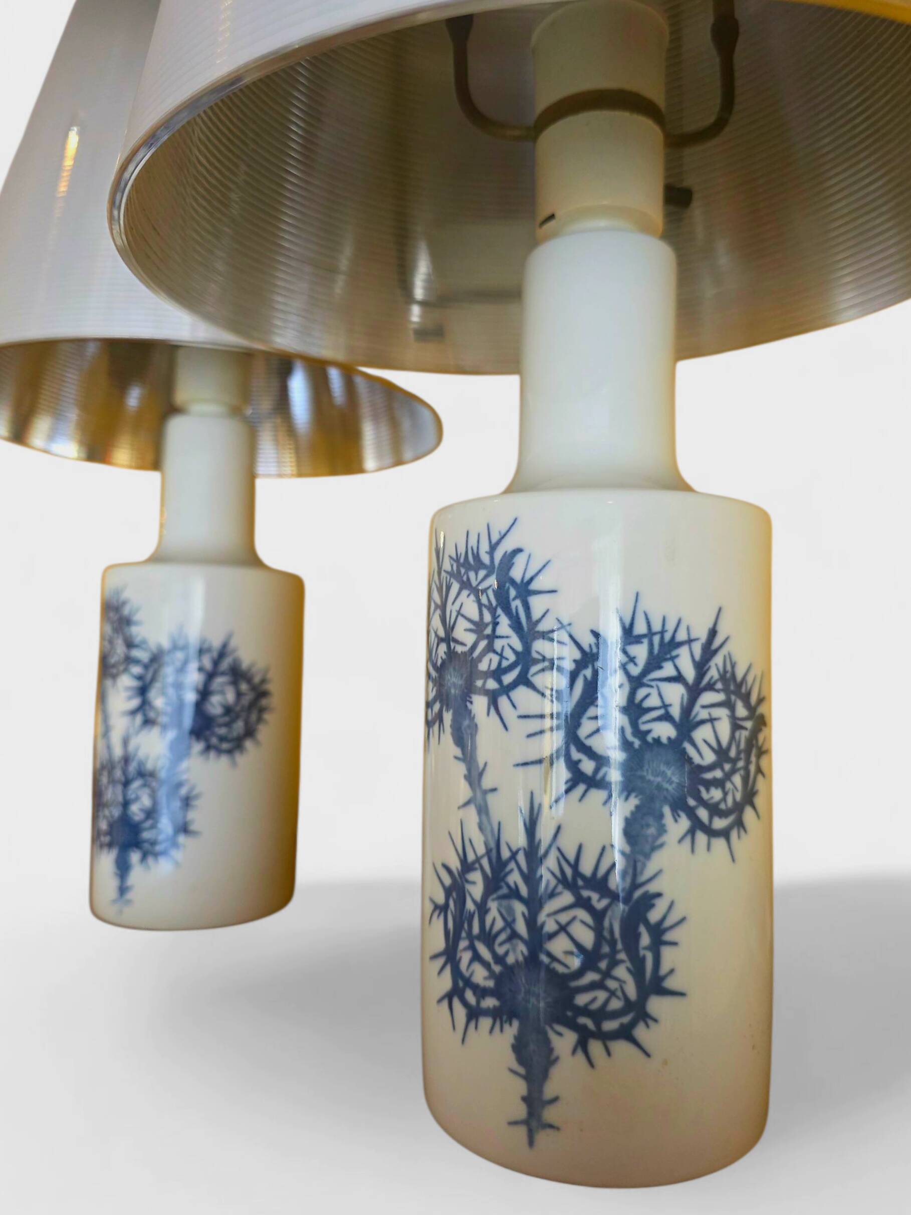 Pair of Royal Copenhagen & Fog & Mørup desk lamps — 1960s