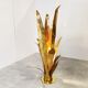 Brass Aloe Vera floor lamp by Bottega Gadda, 1970s