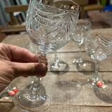 Verres cristal modele gerard