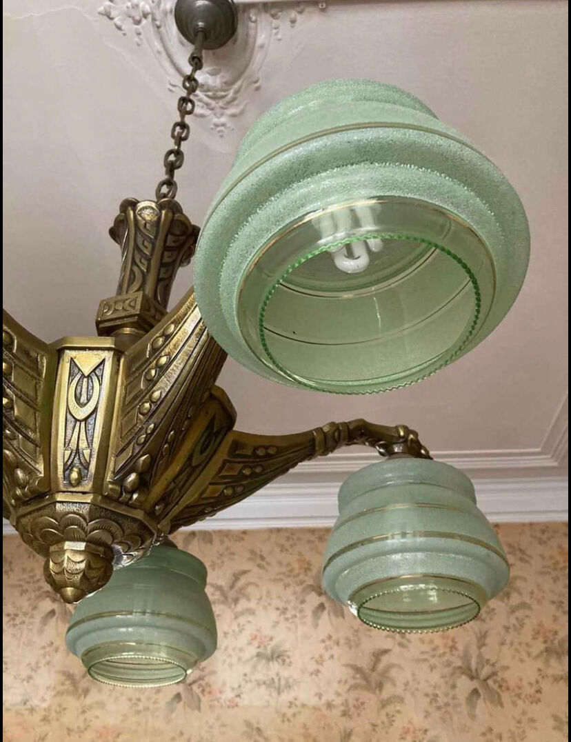 Art Deco chandelier - 1920s-1950s