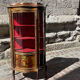 Curved display cabinet in Martin varnish from the Napoleonic III period.