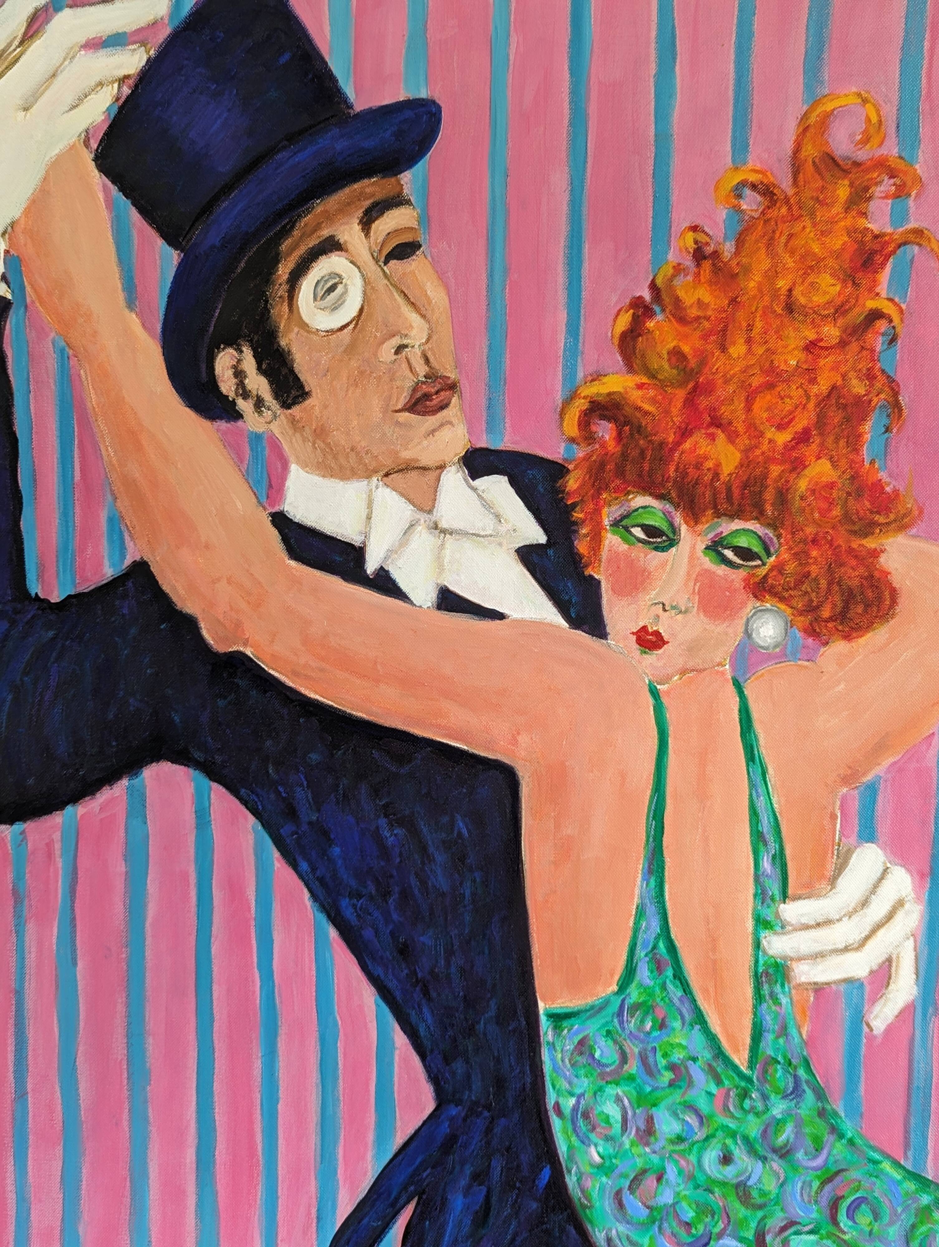 Oil on canvas TANGO PARIS 1925