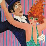 Oil on canvas TANGO PARIS 1925