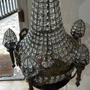 Chandelier Hot Air Balloon Style Louis XVI - 19th century