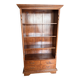 Wooden bookshelf with drawer