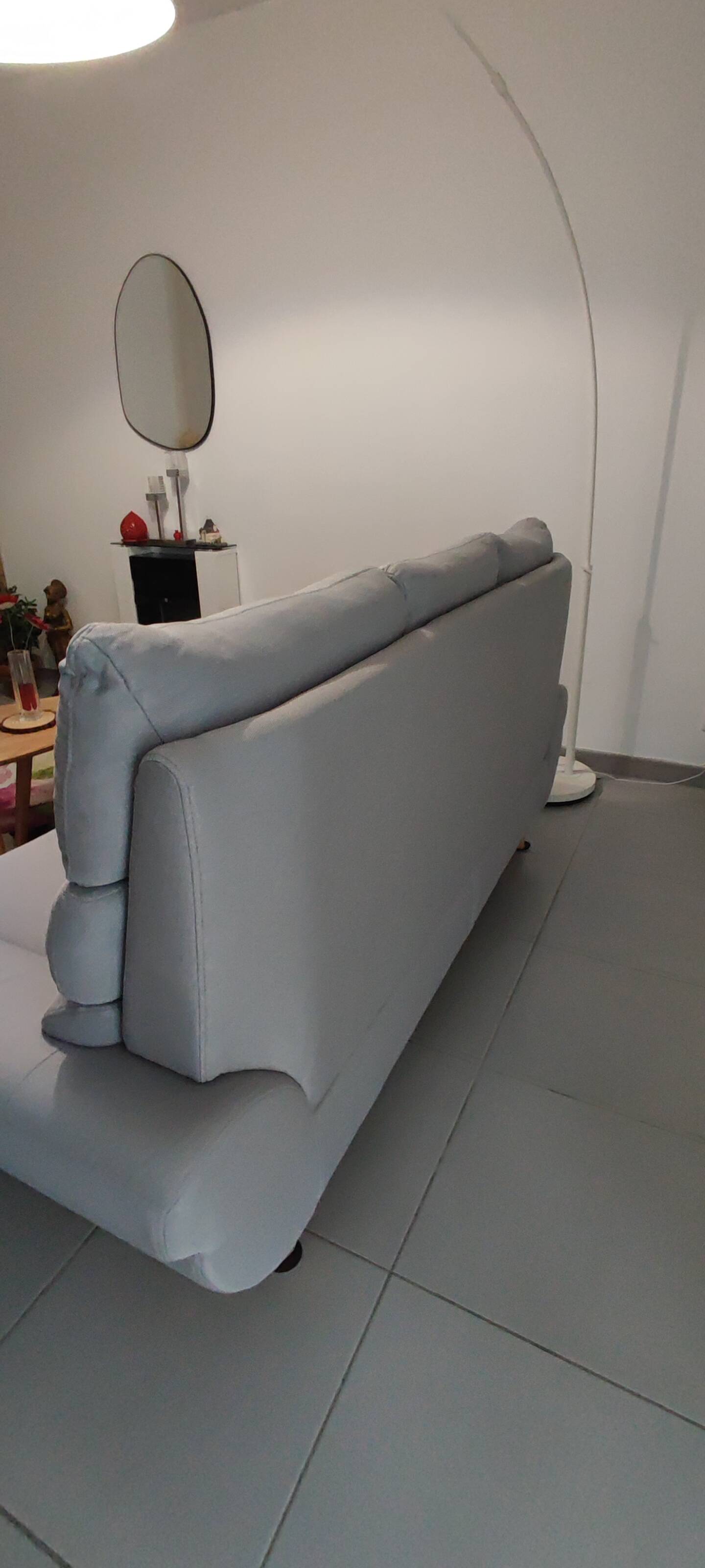 Canapé 3 places gris - Miliboo