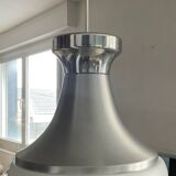 Stilux Milano opaline pendant light from the 70s