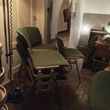 Suite of 6 DSC 106 chairs by Giancarlo Piretti for Castelli / Anonima.