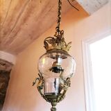 Chandelier, empire style lantern.