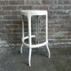 Tabouret en acier industriel