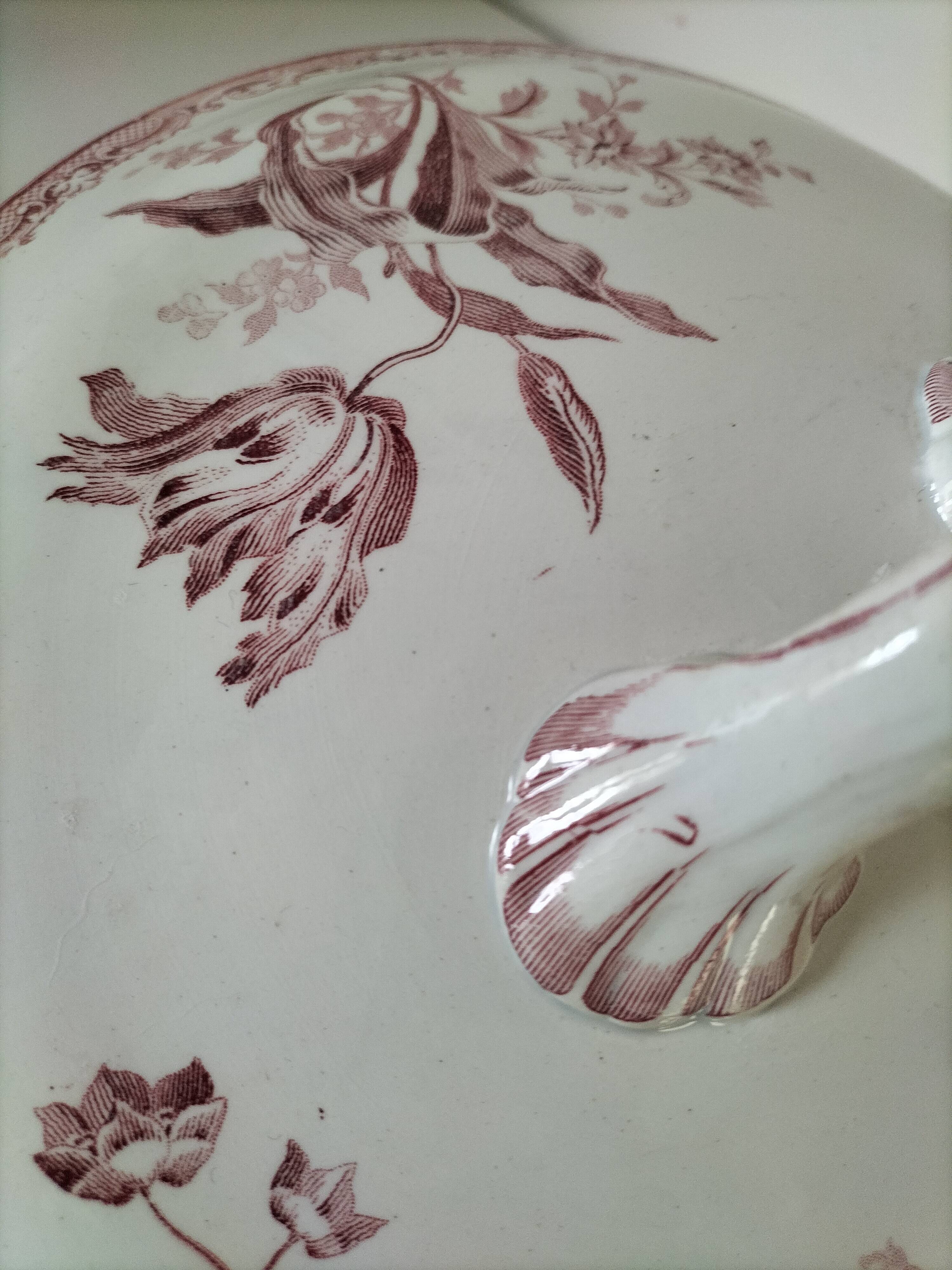 Ironstone soup tureen Sarreguemines Fontanges model (circa 1880–1900),