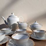 Service à thé en porcelaine de Sologne
