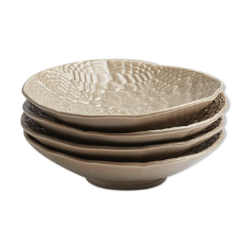 Malt greige brillant m - set of 4