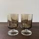 4 verres à pied luminarc vintage modèle Suède
