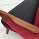 1960s, Danish design by Ch. F. Brodersen, 2 seater sofa, reupholstered.