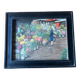 Tableau encadré de Kaki Brunet «  marché aux fleurs »