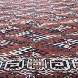 fine antique yomud tribal main carpet 1890 294x202cm