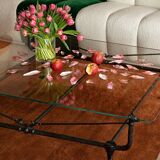 Loyal Bronze Dog Coffee Table