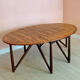 Danish rosewood dining table by Kurt Østervig 1960s