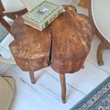 Coffee table, side table, brutalist end table.