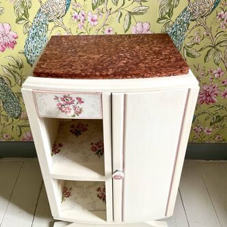 Art Deco bedside cabinet