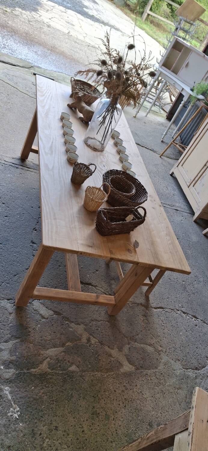 Old farmhouse table