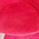 pair of vintage armchairs (red fur)
