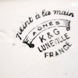 5 K & G Lunéville spice jars