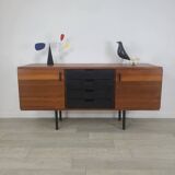 Scandinavian vintage modernist style teak sideboard