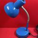 Vintage Klein Blue Desk Lamp by Veb Narva, 1950s/1960s