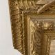 Old mirror with pediment  72x112cm