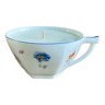 Soy wax candle and Limoges porcelain cup