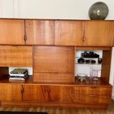 Scandinavian high sideboard