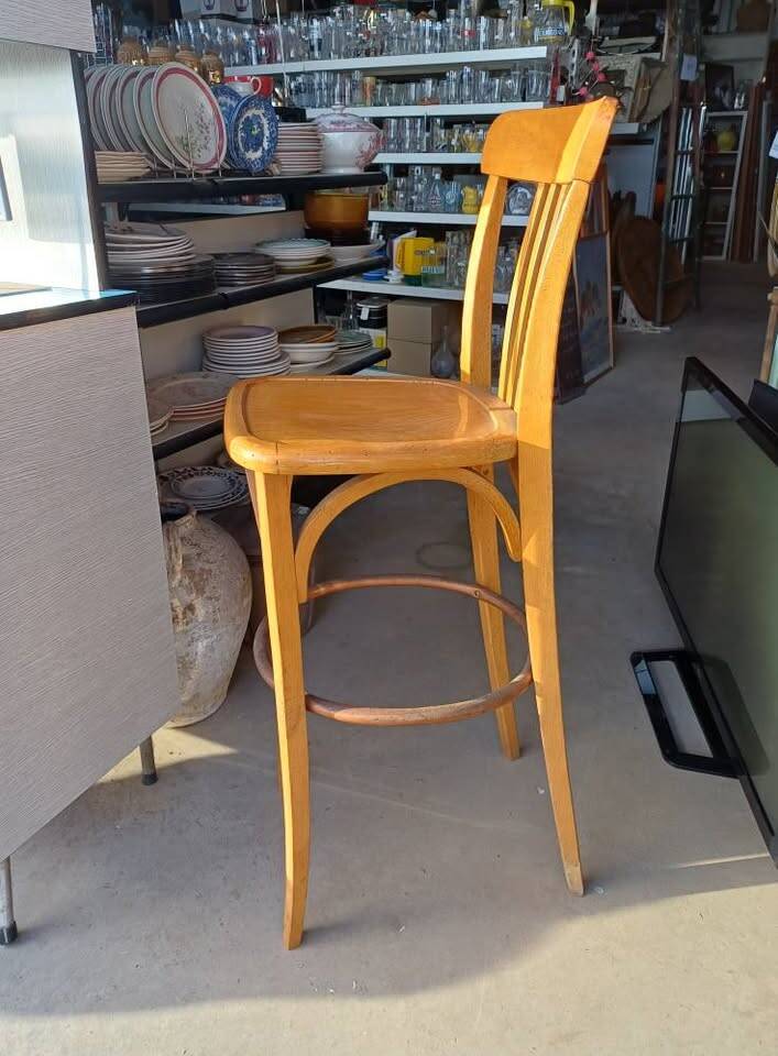 Chaise haute bar bistrot Stella vintage